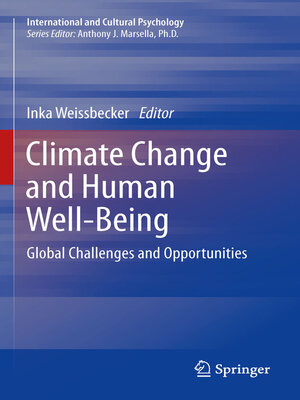 cover image of Climate Change and Human Well-Being